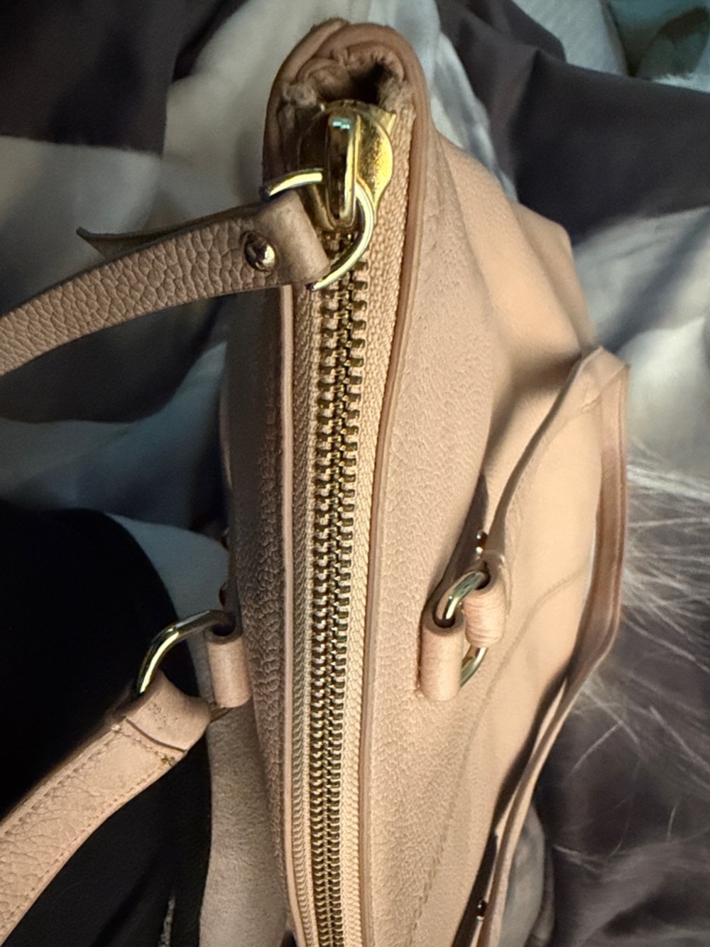 Kate Spade  Leather Tote Bag in Blush Pink - Picture 7 of 8